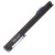 Heretic Knives Cleric II T/E Black Handle w/ Carbon Fiber Top Cover/Inlay Blue Ti Accents Stonewash Blade H019-2A-CF/BLU
