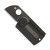 Spyderco Dogtag Folder Non Locking Carbon Fiber G10 Laminate Handle Black Blade C188CFBBKP