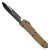 Microtech Ultratech S/E  Tan Frag G-10 Top Tactical Standard Signature Series 121-1FRGTTAS