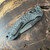 Marfione Custom Amphibian RAM-LOK Carbon Fiber Handle w/ DLC Two Tone Accents DLC Diamondwash Blade