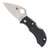 Spyderco ManBug Lock Back Black FRN Handles Satin Leaf Shaped  Blade MBKLFP