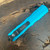Microtech Dirac D/E Turquoise Black Standard 225-1TQ
