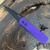 Pro-Tech Godson Solid Purple Handle DLC Blade 721-PURPLE