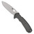 Spyderco Amalgam Compression Lock Carbon Fiber G-10 Laminate Handles Satin Blade C234CFP
