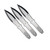 Spyderco SpyderThrowers Medium Set Of 3 Throwing Knives TK01MD