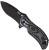 Zero Tolerance 0350BG Assisted Liner Lock Flipper Black and Gray G-10 Handle Black Cerakote S30V Blade