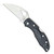 Spyderco Byrd Meadowlark 2 Lightweight Back Lock Black FRN Handle Satin Wharncliffe Blade BY04PBKWC2
