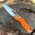 Microtech MSI RAM-LOK Orange G-10 Handle Stonewash Standard 210-10GTOR