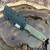 Blackside Customs Plan B S/E OD Green G10 Handle OD Green Cerakote Blade