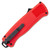Benchmade Shootout OTF Auto Tanto Mesa Red Grivory Handle Black Blade 5370BK-04
