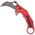 Civivi Incisor II Karambit Flipper Button Lock Red Handle Damascus Blade  C16061B-DS1