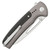 Civivi Sentinel Strike Button Lock Gray Handle With Black FRN Integral Backspacer Stonewashed Blade C22025B-2