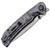 Civivi Imperium Liner Lock Silvery Shred Carbon Fiber Handle Stonewashed Blade C2106B