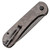 Civivi Elementum Button Lock Marble Carbon Fiber Handle Damascus Blade C2103DS-3