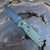 Benchmade CLA Auto OD Green G10 Handle Battlewash DLC Magnacut Blade 4300BK-02