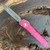 Microtech Ultratech D/E Pink Handle Apocalyptic Standard Blade 122-10APPK