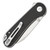 Civivi Elementum Liner Lock Black G10 Handle Satin Wharncliffe Blade C18062AF-1