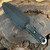Microtech Borka SBD D/E Dagger Fixed Blade Urban Camo Standard Signature Series 201-1UCS