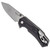 Kershaw Drivetrain Liner Lock Rescue Flipper Black GFN Handles Stonwash D2 Blade 8655