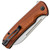 Civivi Chevalier Button Lock Cuibourtia Wood Handle Stonewashed Blade C20022-3