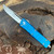Microtech Combat Troodon S/E Blue Handle Stonewash Standard 143-10BL