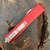 Microtech Ultratech S/E Red Apocalyptic Serrated 121-11APRD