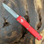Microtech Ultratech S/E Red Apocalyptic Serrated 121-11APRD
