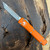 Microtech Ultratech T/E Orange Apocalyptic Full Serrated 123-12APOR