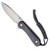 Civivi Elementum Fixed Blade Black G10 Handles Satin Blade C2104A