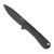 Civivi Mini Elementum Fixed Blade Neck Knife Black G10 Handles Black Blade C23010-1