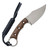 Civivi Midwatch Fixed Blade Burlap Micarta Handles Bead Blasted Blade C20059B-2