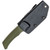 Civivi M2 Backup Fixed Blade OD Green G10 Handles Satin Blade C2016B
