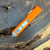 Microtech Ultratech Hellhound Orange Stonewash Standard Signature Series 119-10ORS