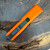 Microtech UTX-85 S/E Orange Black Standard 231-1OR