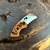 Koch Tools Co. Warhawk Friction Folder Richlite Handle Zir-Blast AEB-L Blade (Pre-Owned)