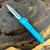 Microtech Ultratech D/E Turquoise Stonewash Standard 122-10TQ
