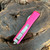 Microtech Ultratech T/E Pink Handle Stonewash Blade Partial Serrated 123-11PK