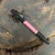 Heretic Knives Thoth Modular Bolt Action Pen F-CK CANCER Aluminum w/ Pink Aluminum Barrel H038-FCANCER