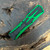 Heretic Knives Colossus T/E Toxic Green w/ Black Grip Inlays DLC Standard H040-6A-TXGRN