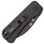 Civivi Baby Banter Wharncliffe Liner Lock Black Burlap Micarta Handles Black Blade C19068SC-1