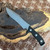 Microtech Arbiter Fixed Blade Black G-10 Apocalyptic Full Serrated 104-12AP