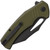 Civivi BullTusk Liner Lock OD Green Coarse G10 Handles Blackwashed Blade C23017-2