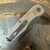 Vero Engineering Axon Liner Lock Natural Micarta Handle DLC Blade