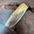 Vero Engineering Axon Mini Liner Lock Brass Handle Belt Satin Blade