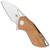 Bestech Riverstone Liner Lock Natural Canvas Micarta Handles Satin Blade BL03E