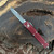 Microtech Ultratech S/E Distressed Merlot Apocalyptic Serrated 121-11DMR