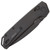 Kershaw Iridium DuraLock Black Aluminum Handle Black Blade 2038BLK