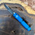 Microtech Ultratech S/E Blue Serrated 121-2BL