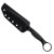 Toor Knives Serpent Fixed Blade Carbon G10 Handle Black Oxide Blade
