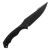 Toor Knives Raven Fixed Blade Outlaw Ebony Wood Handle Black Blade